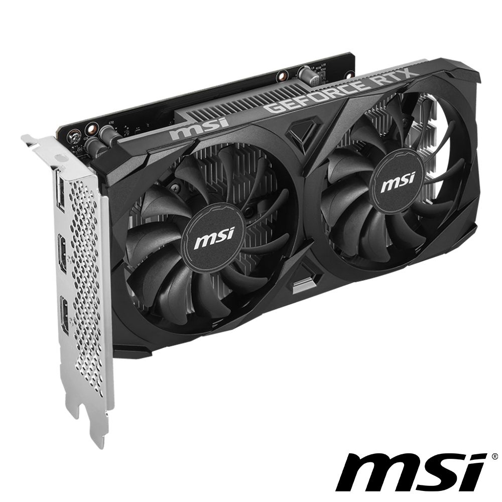 MSI 微星  GeForce RTX 3050 VENTUS 2X 6G OC 顯示卡 3