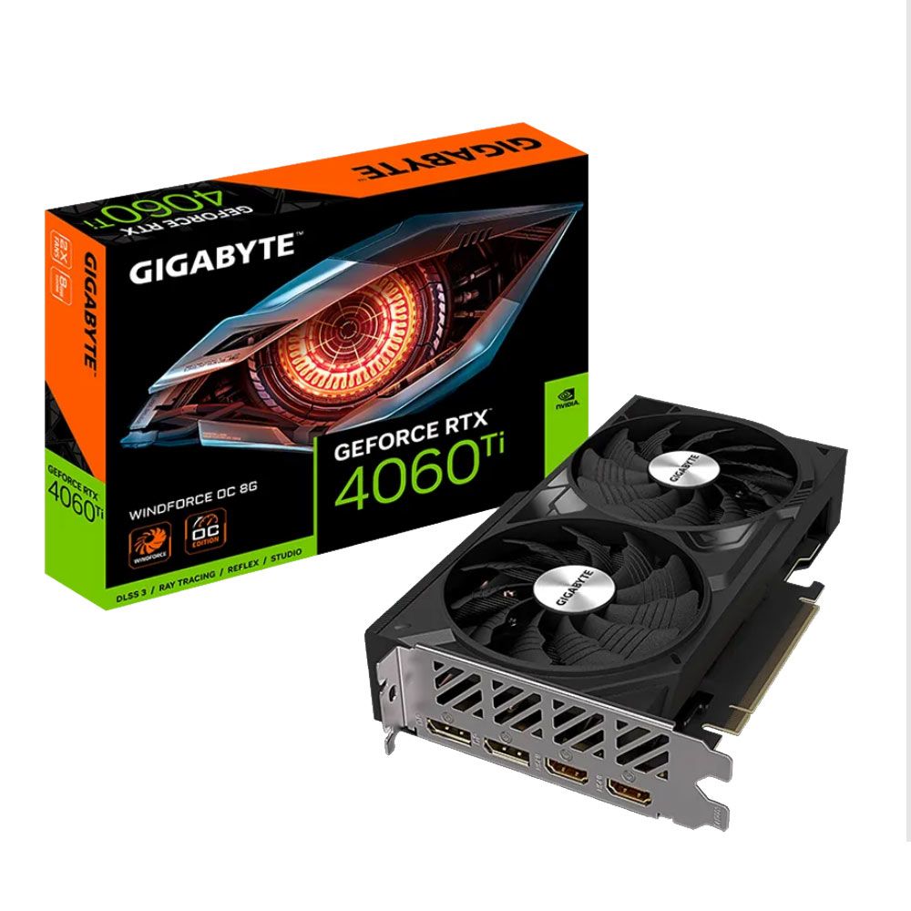 GIGABYTE 技嘉 GeForce RTX 4060 Ti WINDFORCE OC 8G 顯示卡+主機板 1
